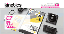 Desktop Screenshot of marketing-kinetics.co.uk
